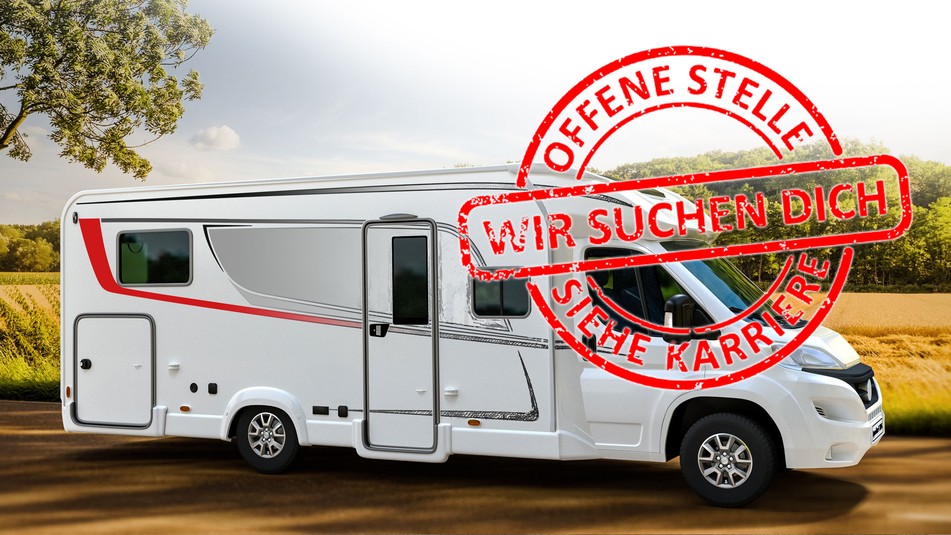Dekor Design auf einem Wohnmobil
